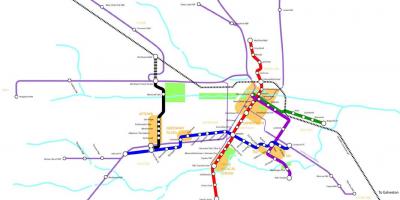 Metro reli Houston ramani